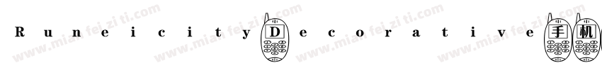 Runeicity Decorative手机版字体转换
